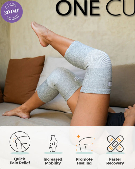One® Natural Bamboo Knee Sleeve (Single)
