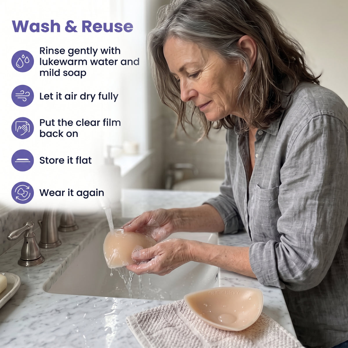 One® Natural Lift Inserts (Reusable)