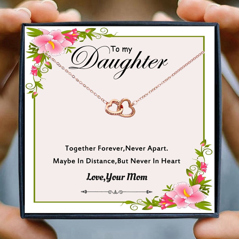 To My daughter, Together Forever Necklace💕