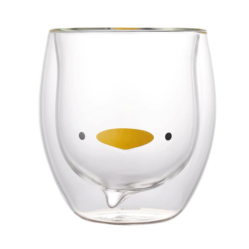 FetiGlass Double-Layer Glass Mug 😍